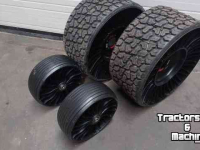 Roues, Pneus, Jantes, Barillets Jumelage Michelin X-Tweel-Turf Airless Radial Tire 26-12N12 + 13x6.5N6