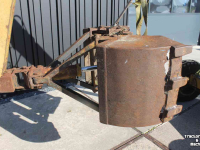 Pelleteuse  Griesser 1614 getrokken kraan graafmachine op wielen met knijperbak