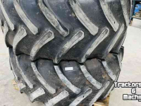 Roues, Pneus, Jantes, Barillets Jumelage Continental 540/65x28 AC65 15%