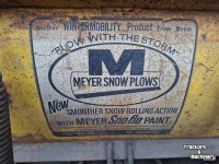 Matériel de déneigement Meyer  SNEEUWSCHUIF