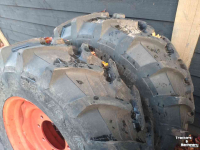 Roues, Pneus, Jantes, Barillets Jumelage Trelleborg 420/85r34 en 340/85R24