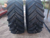 Roues, Pneus, Jantes, Barillets Jumelage Trelleborg 650/65R38 540/65R28 set 90%