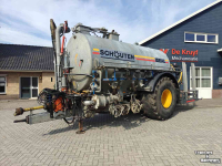 Distributeur à tuyau flexible trainé Schouten Pompwagen Ideal PW120