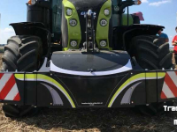 Pare-chocs avant Claas trekkerbumper + frontgewicht  (tractorbumper / Unterfahrschutz)