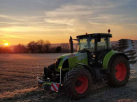Pare-chocs avant Claas trekkerbumper + frontgewicht  (tractorbumper / Unterfahrschutz)