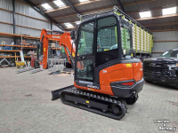 Mini pelleteuse Kubota KX027-4HI, minigraver, minikraan, BJ2025, Nieuw!