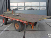 Remorque  landbouwwagen Balenwagen aanhangwagen aanhanger 4-wielige wagen kar balenkar