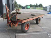 Remorque  landbouwwagen Balenwagen aanhangwagen aanhanger 4-wielige wagen kar balenkar