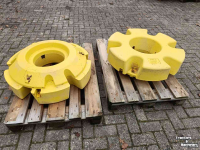 Masses de roue John Deere binnen wielgewichten / ballastgewichten/ achterwielen