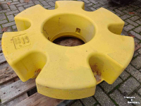 Masses de roue John Deere binnen wielgewichten / ballastgewichten/ achterwielen