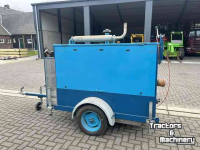 Moteur / Pompe stationair  onderstel geluid gedempt , MWM 3 cilinder
