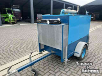 Moteur / Pompe stationair  onderstel geluid gedempt , MWM 3 cilinder