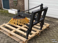Désherbeuse à brosse rotative  Eigenbouw borstel
