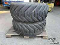Roues, Pneus, Jantes, Barillets Jumelage BKT 400/60-22.5 op wiel  6 gts ET-50
