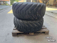 Roues, Pneus, Jantes, Barillets Jumelage BKT 400/60-22.5 op wiel  6 gts ET-50