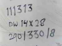 Roues, Pneus, Jantes, Barillets Jumelage  W14x28 Velgen