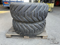 Roues, Pneus, Jantes, Barillets Jumelage BKT BKT - 400/60-22.5 op wiel  6 gts ET-50