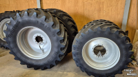 Roues, Pneus, Jantes, Barillets Jumelage  Trelleborg 750/70R44 + 650/60R38
