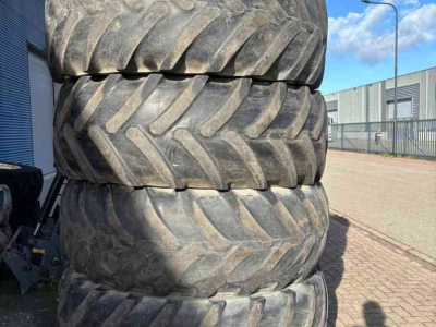 Roues, Pneus, Jantes, Barillets Jumelage Fendt Michelin 600/65R38 XM 108