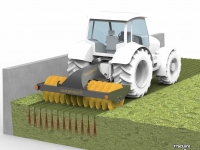 Rouleau packer de silage Mammut Kuilverdichtingswals