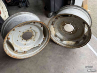 Roues, Pneus, Jantes, Barillets Jumelage Case-IH set velgen 15w x 34