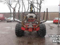 Véhicule tracté arracheuse forestière Farmi Vario 121 Uitrijwagen