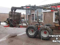 Véhicule tracté arracheuse forestière Farmi Vario 121 Uitrijwagen