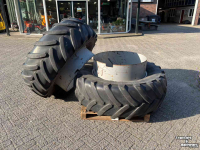 Roues, Pneus, Jantes, Barillets Jumelage Michelin 540/65R34 Dubbelucht