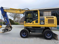 Pelles sur pneus Komatsu PW180-10