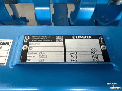 Déchaumeur à disques Lemken Heliodor 9