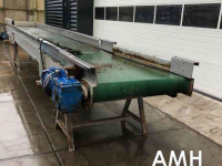 Convoyeur  8000X900 MM TRANSPORTBAND VLAKKE BAND FLAT BELT CONVEYOR BELT FLACHBAND FÖRDERBAND