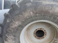 Roues, Pneus, Jantes, Barillets Jumelage Mitas 900/60R32 SFT (Super Flexion Tire) banden en wielen velgen