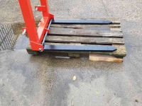 Autres matériel et accessoires de travail du sol  Palletdrager  750 kg met verstelbare lepels