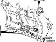 Attaches rapides godets JCB Industrial Q-hitch JCB TM 420
