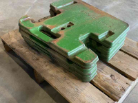 Poids frontaux John Deere L38450 200kg front gewichten