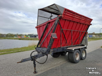 Remorque à copeaux de bois  Hoogkipper  High tipper
