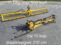 Benne de fauche  Hobby 5 meter korf met verlengiek