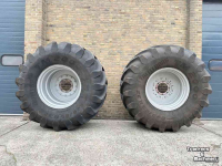 Roues, Pneus, Jantes, Barillets Jumelage Trelleborg 800/65R32 TM 2000