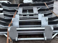 Rabot caoutchouc Roo Rubber Vuilschuiver / Rubberschuif / Modderschuif / Erfschuif / Mestschuif met Lepelinsteek