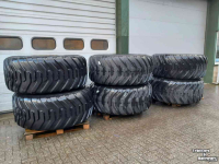 Roues, Pneus, Jantes, Barillets Jumelage Nokian 710/55xr34  wiel