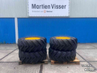 Chargeuse sur pneus telescopique Michelin 460/70R24 Band + velg JCB
