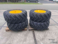 Chargeuse sur pneus telescopique Michelin 460/70R24 Band + velg JCB
