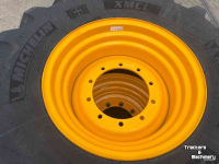Chargeuse sur pneus telescopique Michelin 460/70R24 Band + velg JCB