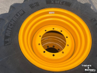 Chargeuse sur pneus telescopique Michelin 460/70R24 Band + velg JCB