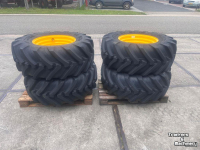 Chargeuse sur pneus telescopique Michelin 460/70R24 Band + velg JCB