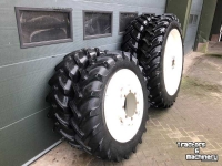 Roues, Pneus, Jantes, Barillets Jumelage Alliance 340/85R46 / 12.4R32 Cultuurwielen