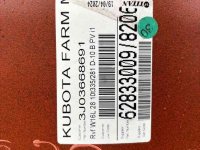 Roues, Pneus, Jantes, Barillets Jumelage  W16L28  VELG 1628     kubota/claas  3j03668691