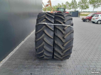 Roues, Pneus, Jantes, Barillets Jumelage Mitas 540/65R38 & 440/65R28