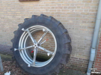 Roues, Pneus, Jantes, Barillets Jumelage Michelin 16,9r38