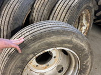 Roues, Pneus, Jantes, Barillets Jumelage  Onbekend 215/75X17.5 dubbellucht wielen 6-161-205